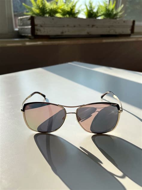 chanel pilot goldplated sunglasses 4224